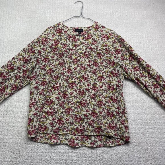 Tamara H. Long sleeve Blouse Wom L Floral Peasanty AOP Cottagecore Boho - Picture 5 of 13